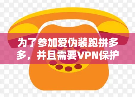 为了参加爱伪装跑拼多多，并且需要VPN保护个人账户和隐私，以下是一个综合考虑的解决方案