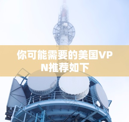 你可能需要的美国VPN推荐如下