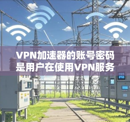 VPN加速器的账号密码是用户在使用VPN服务时需要输入的密码,主要用来安全起见,防止被服务提供商或恶意软件攻击。以下是关于账号密码的一些关键点 VPN加速器的账号密码是用户在使用VPN服务时需要输入的密码,主要用来安全起见,防止被服务提供商或恶意软件攻击。以下是关于账号密码的一些关键点