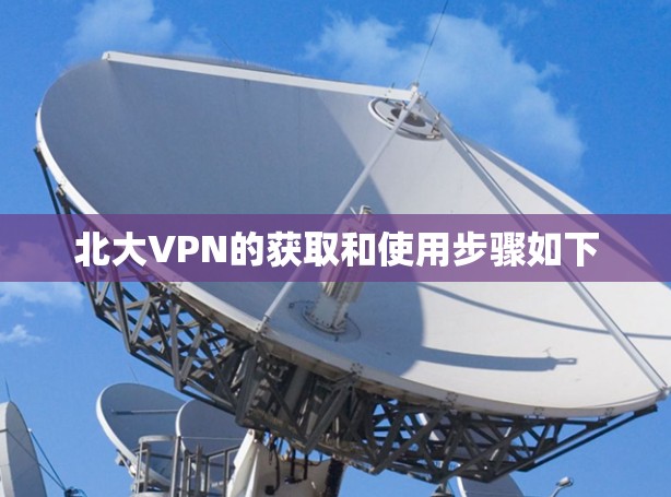 北大VPN的获取和使用步骤如下