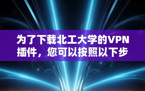 为了下载北工大学的VPN插件，您可以按照以下步骤进行操作