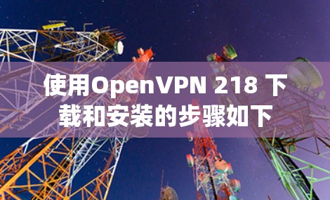 使用OpenVPN 218 下载和安装的步骤如下