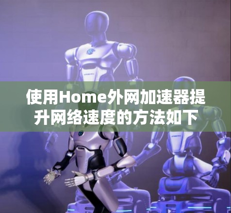 使用Home外网加速器提升网络速度的方法如下